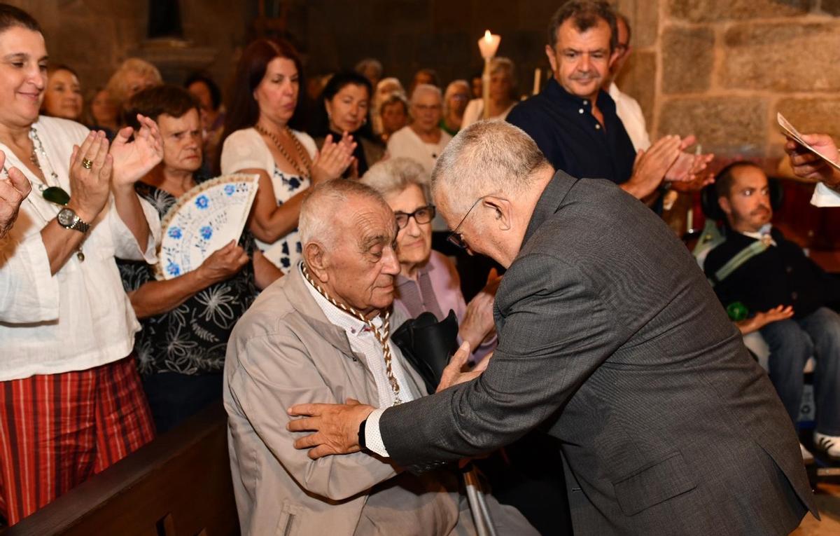 Una de las medallas de la Virgen del Carmen de este año.