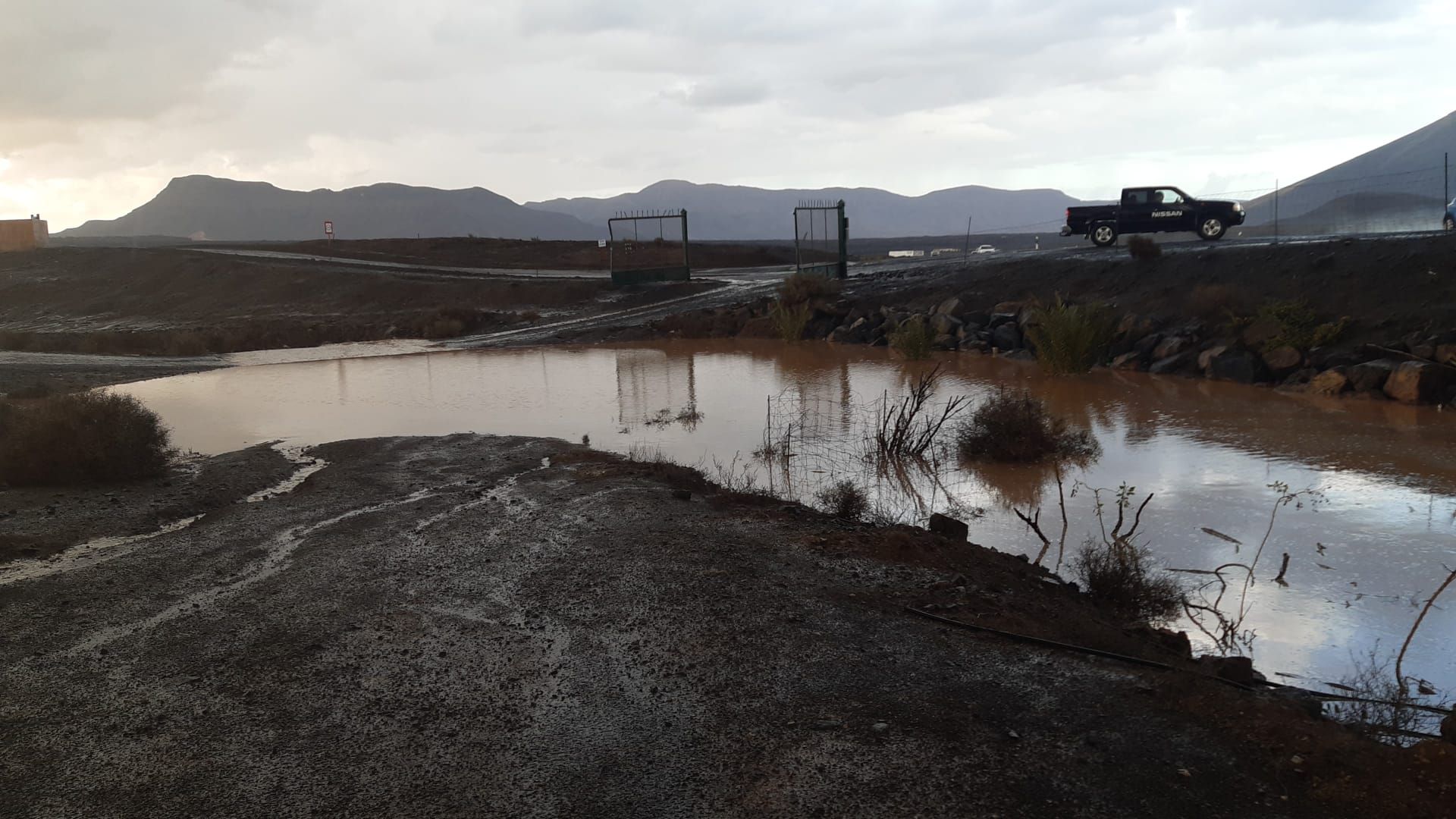 Lluvia en Fuerteventura (27/01/22)