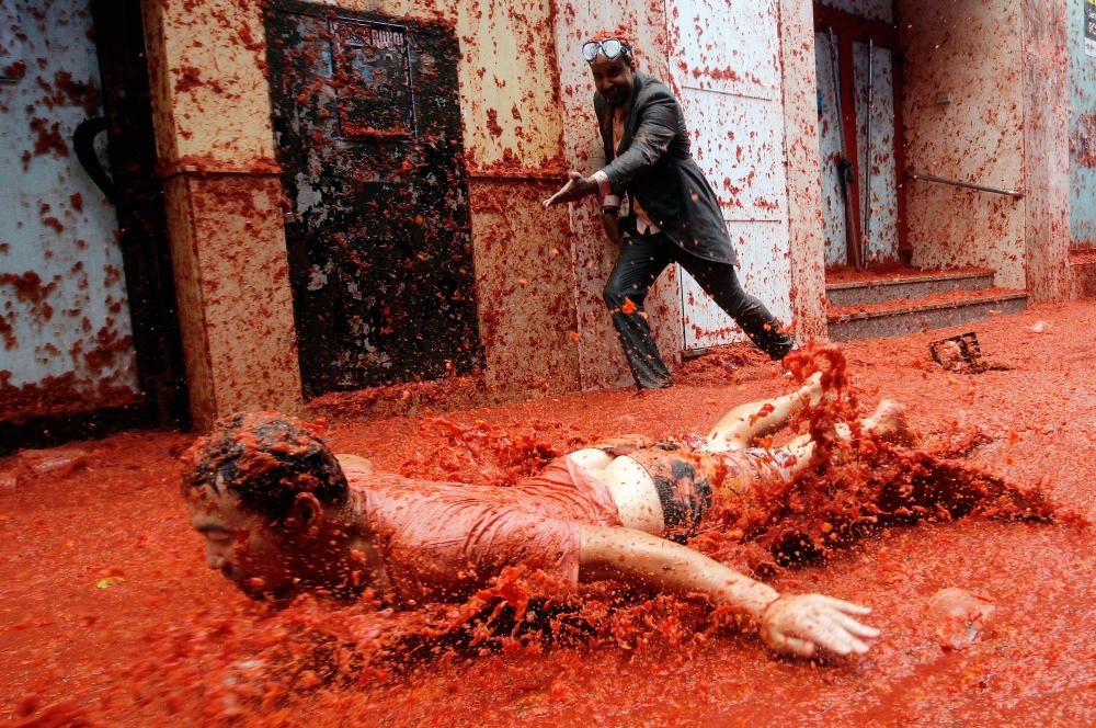 La Tomatina de Buñol, hoy.
