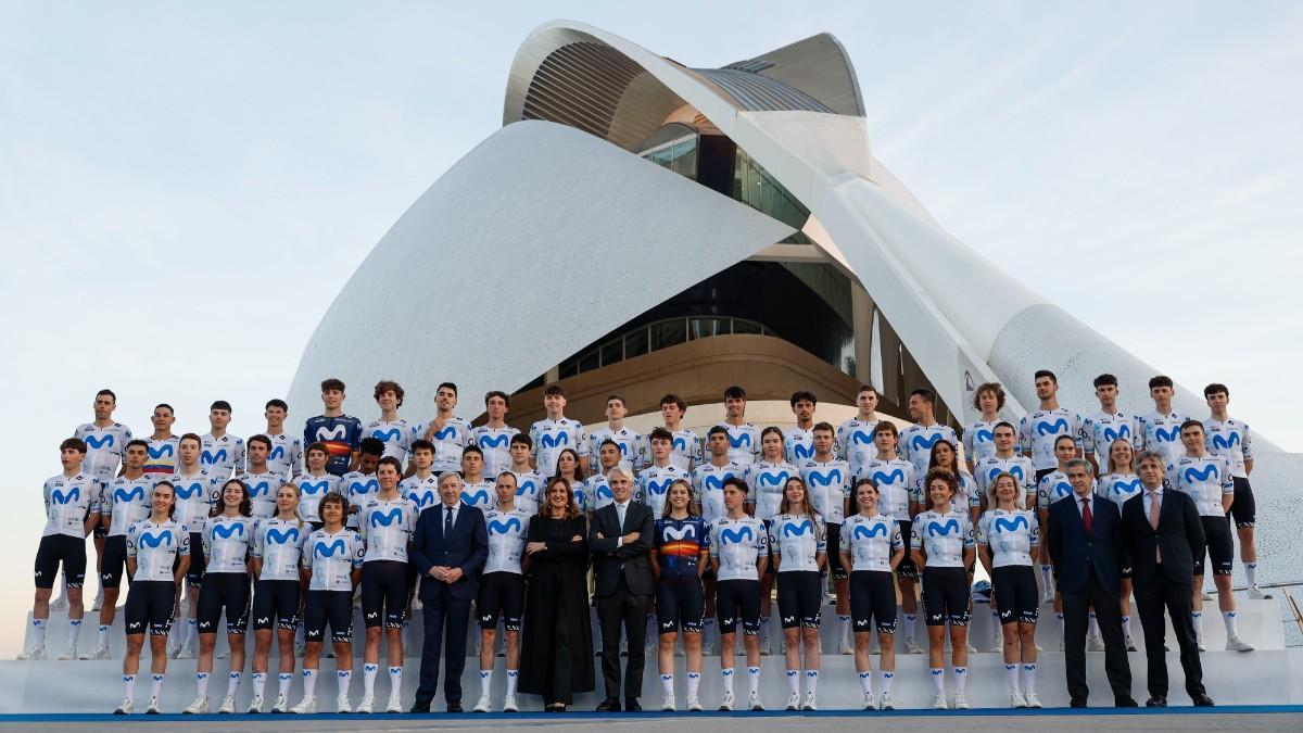 Foto de familia del Movistar