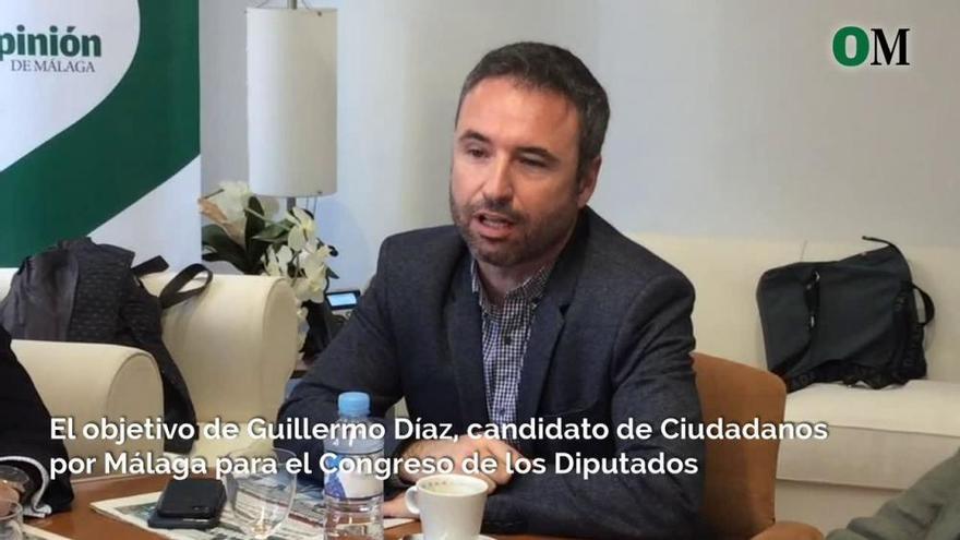 Propuestas de Guillermo Díaz (Cs) en el debate del 28-A en La Opinión