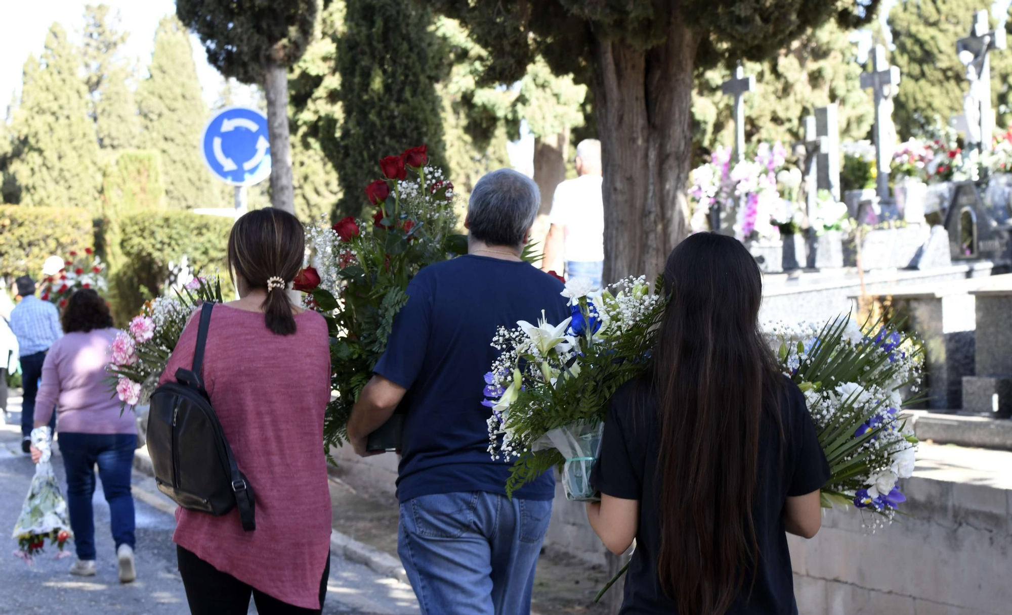 Cementerios de Murcia en el Día de Todos los Santos.
