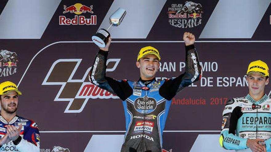 El podio de Moto2