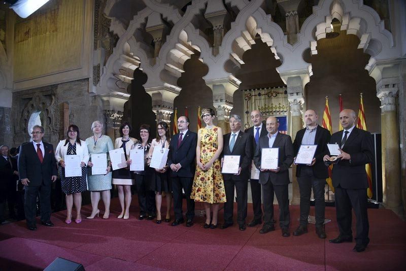 Celebración del Día de Aragón en la Aljaferia