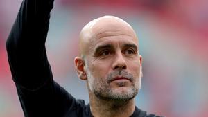 Guardiola, feliz por clasificarse para Champions: Es una alivio, como ganar un título