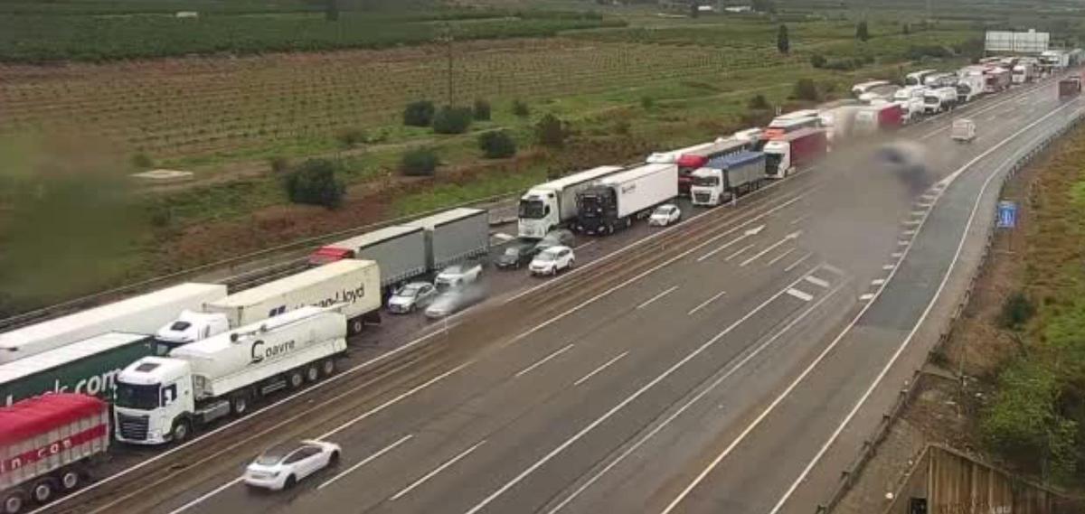 Una imagen de los ocho kilómetros a partir del kilómetro 313