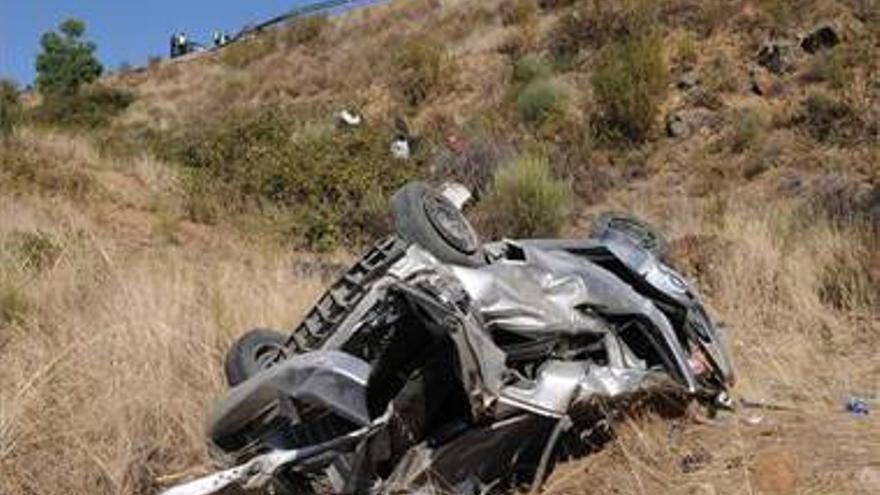 Una mujer resulta herida grave en un accidente de tráfico en Jaraíz