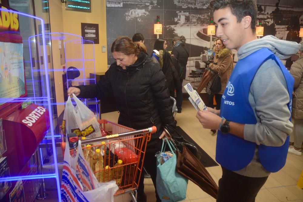 Hasta llenar el carro: así fue la Gran Recogida 2019 del Banco de Alimentos de Pontevedra