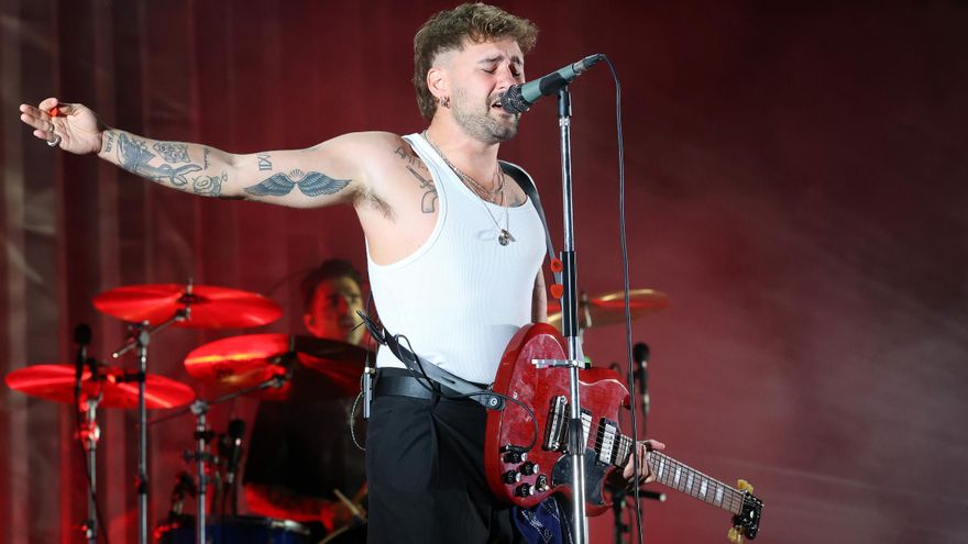 Dani Fernández se acuerda de Vigo en su concierto en A Coruña
