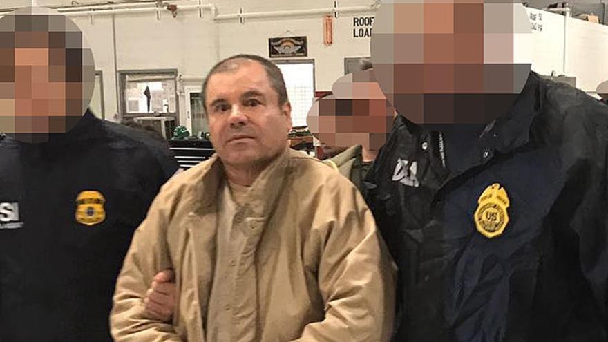 &#039;El Chapo&#039; en su última detención en 2017.