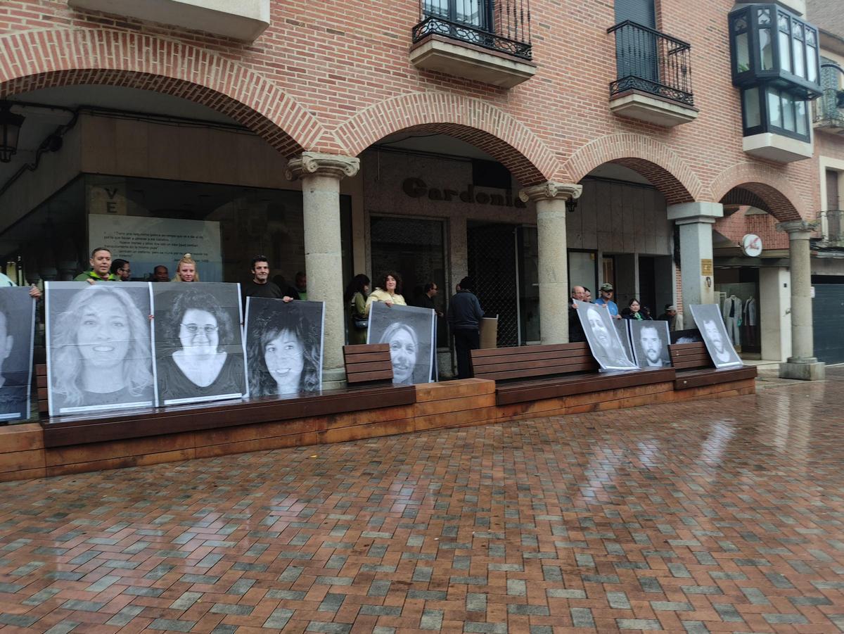 GALERÍA | Benavente da la cara por la salud mental