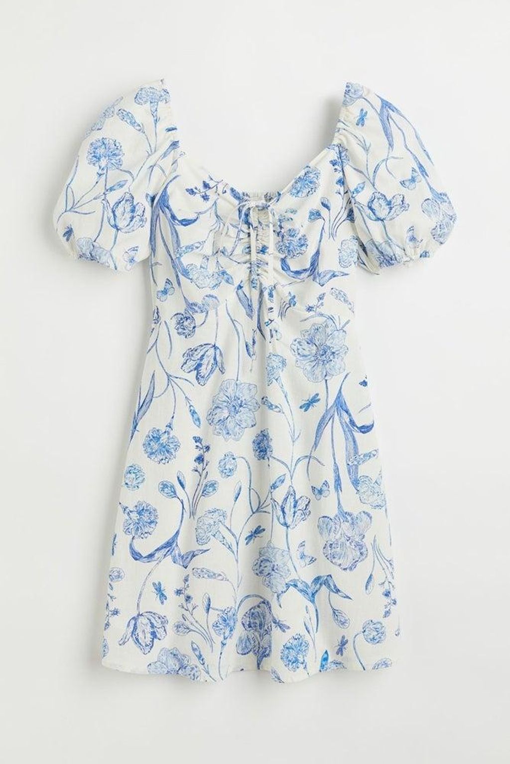 Vestido en mezcla de lino de H&amp;M (Precio: 24,99 euros)