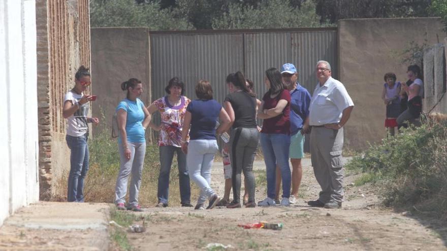 Incendio en una chatarrería de La Unión