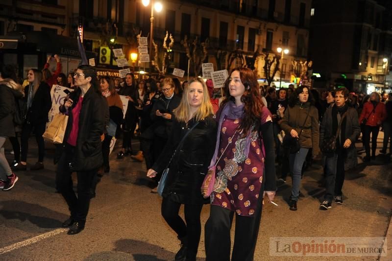 Manifestación por el Día de la Mujer en Murcia
