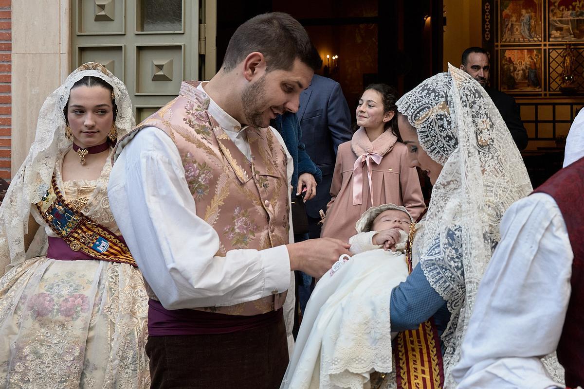 El 'bateig' fallero de 2025.