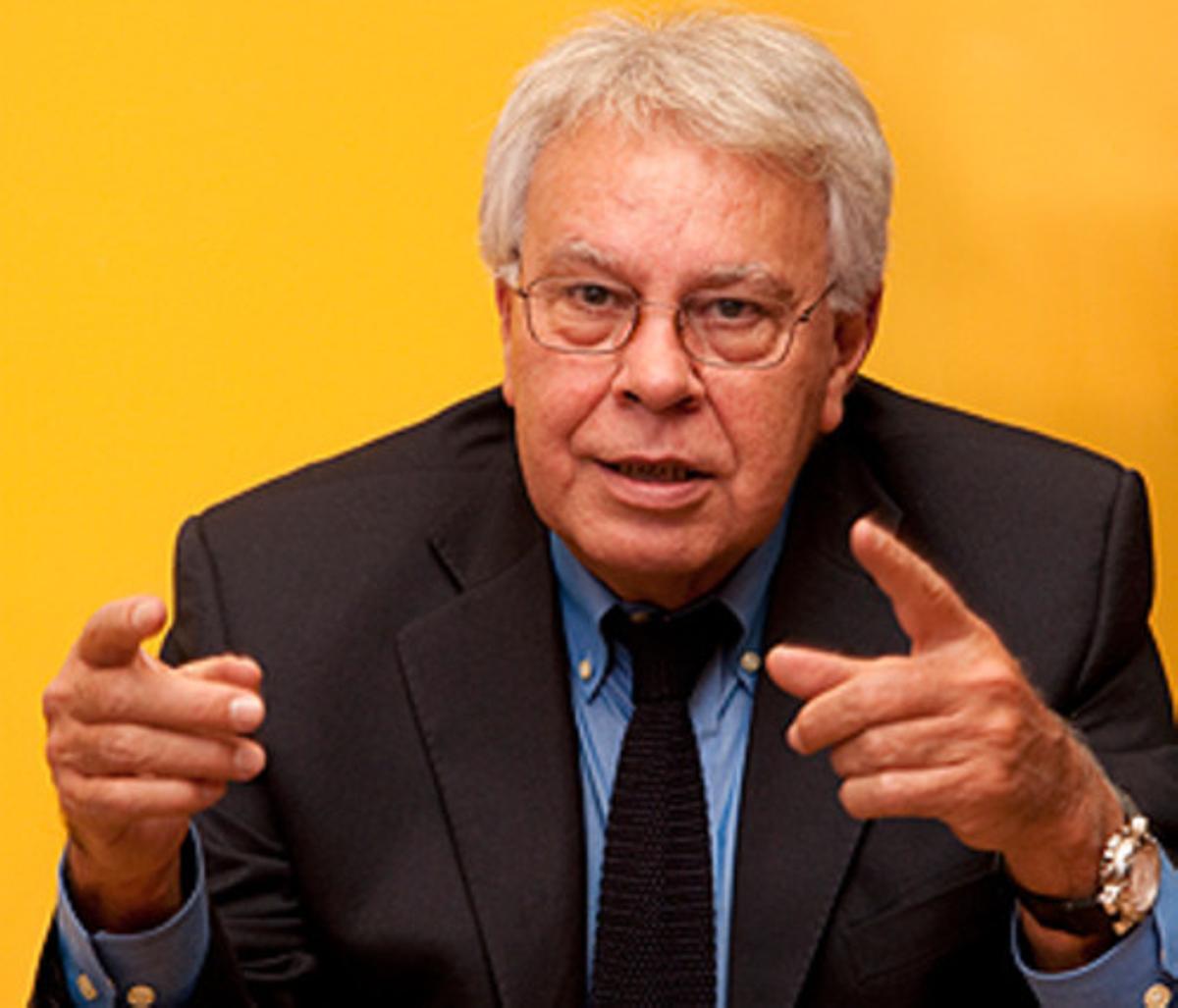 L’expresident del Govern Felipe González. L’expresident del Govern Felipe González.