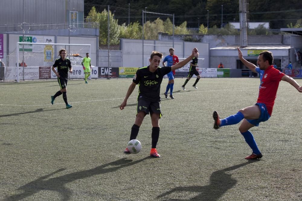 UP Langreo - Sporting B, en imágenes