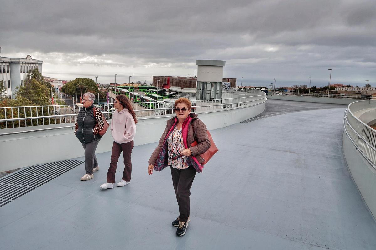 Apertura de la Pasarela Peatonal de Padre Anchieta