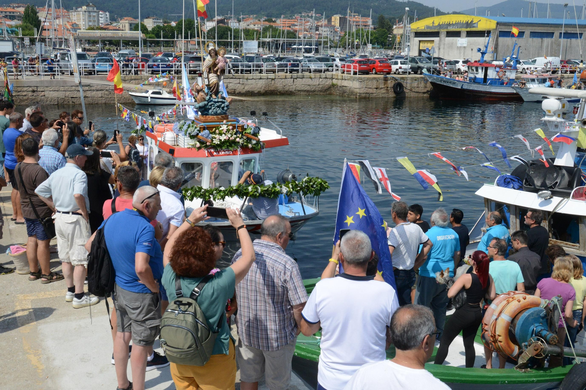 Las celebraciones de la Virgen de Carmen en Cangas