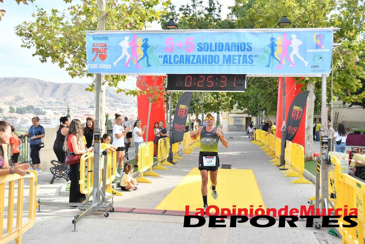 La carrera-Marcha Popular 5+5 Solidarios Alcanzando Metas, en imágenes