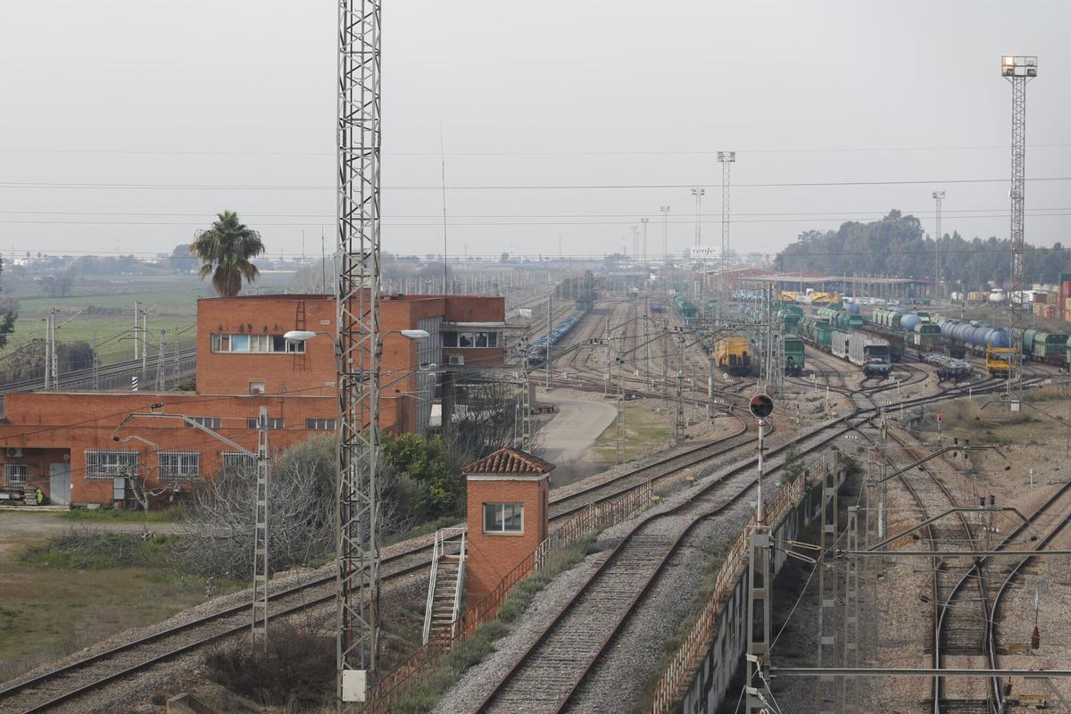Estación de mercancías de El Higuerón.