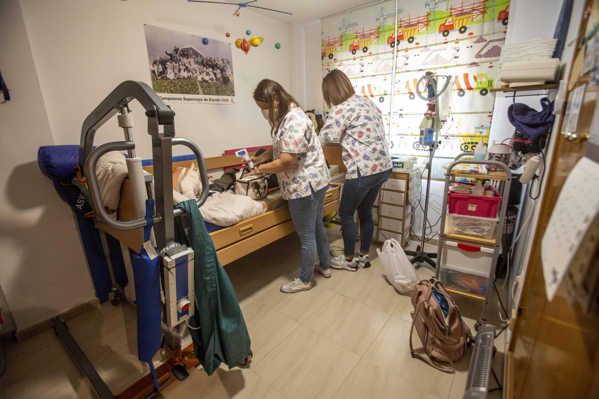 Siete de cada diez niños atendidos a domicilio son pacientes con graves enfermedades neurológicas