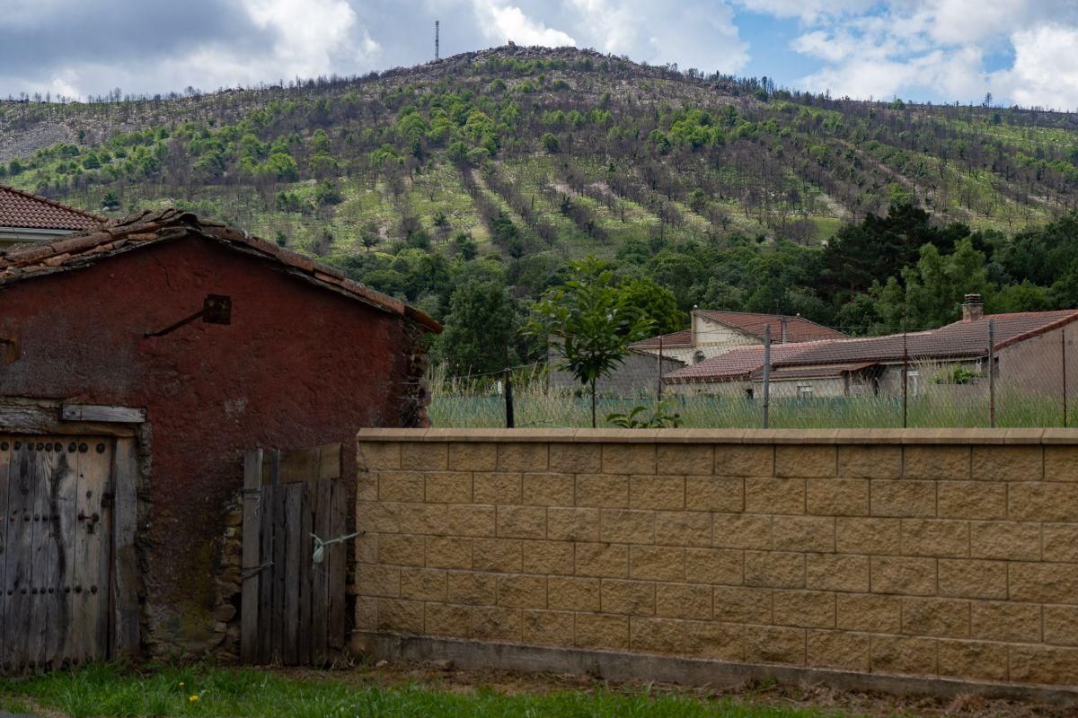 Pueblos afectados por el primer incendio de 2022 en la Sierra de la Culebra