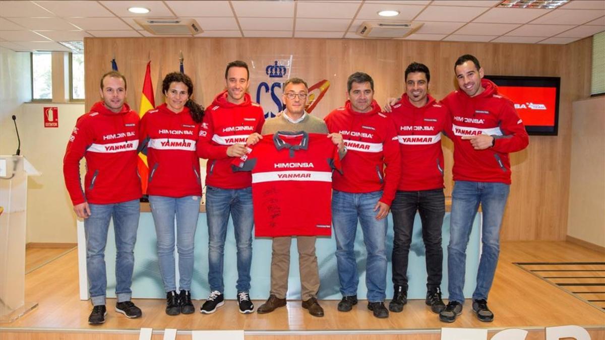 El CSD recibió al equipo Himoinsa, con Gerard Farré como lider