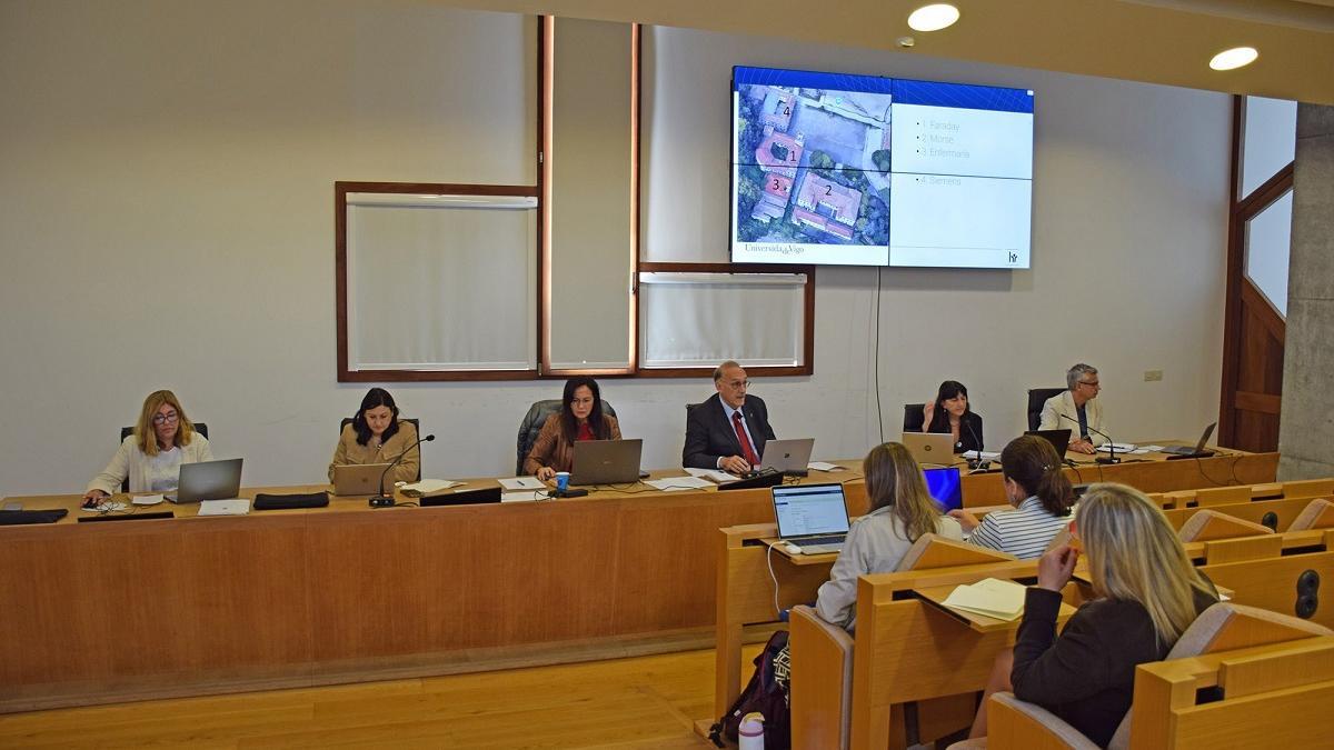 Consejo de gobierno de la UVigo, esta mañana