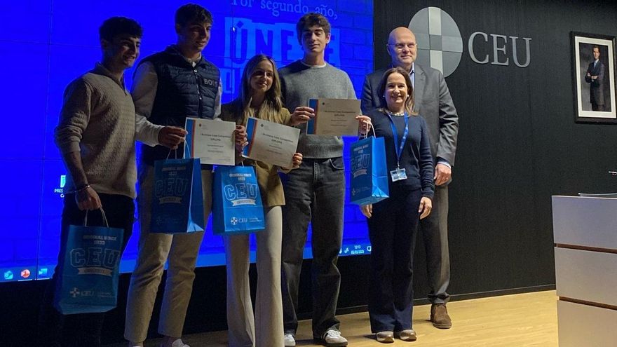 Equipo ganador del I Business Cases Competition