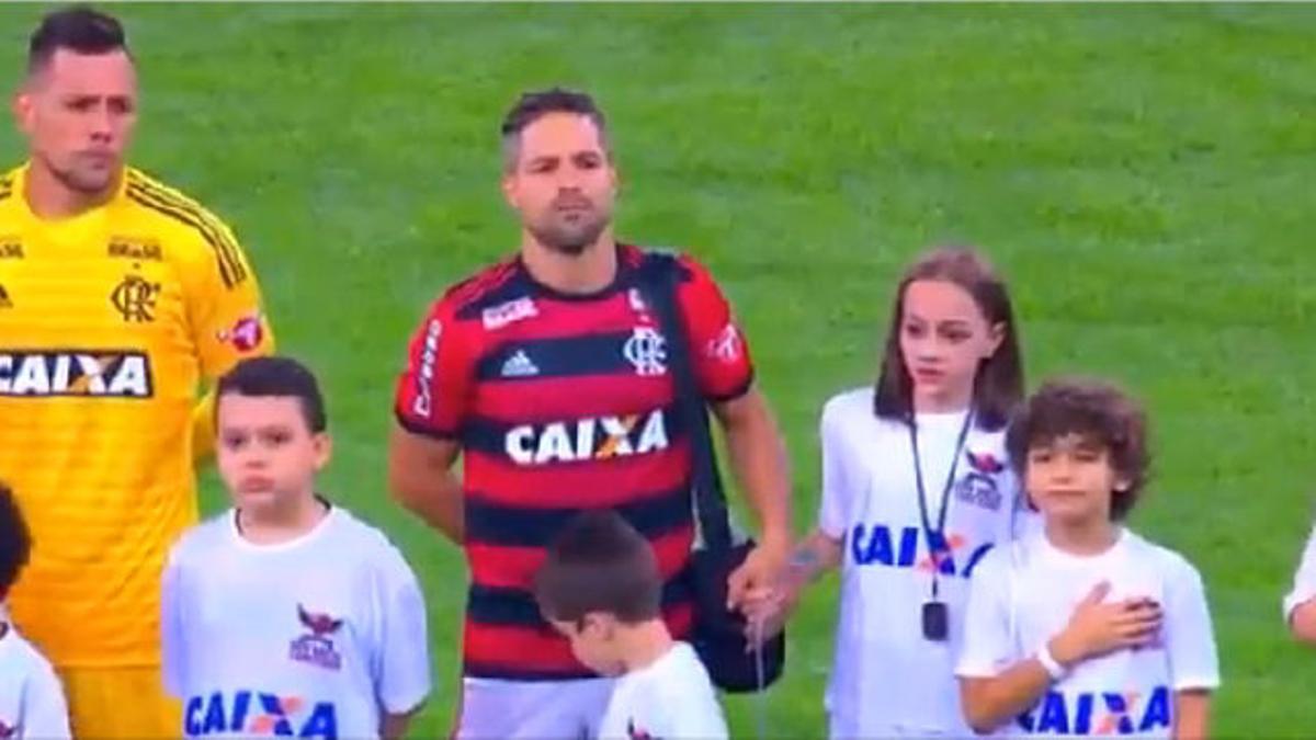 El gran gesto de Diego Ribas en Brasil