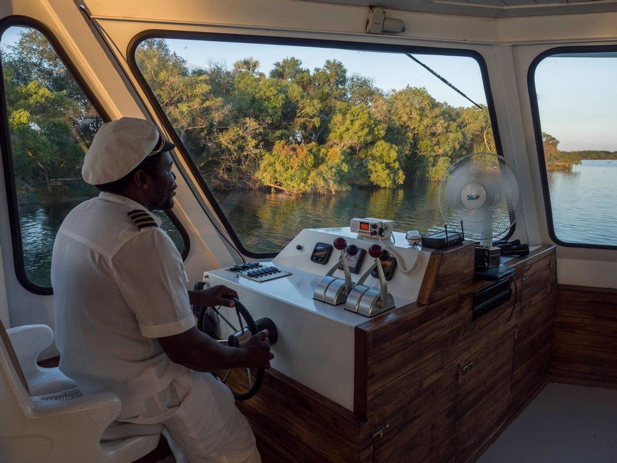 Crucero sobre el río Zambeze
