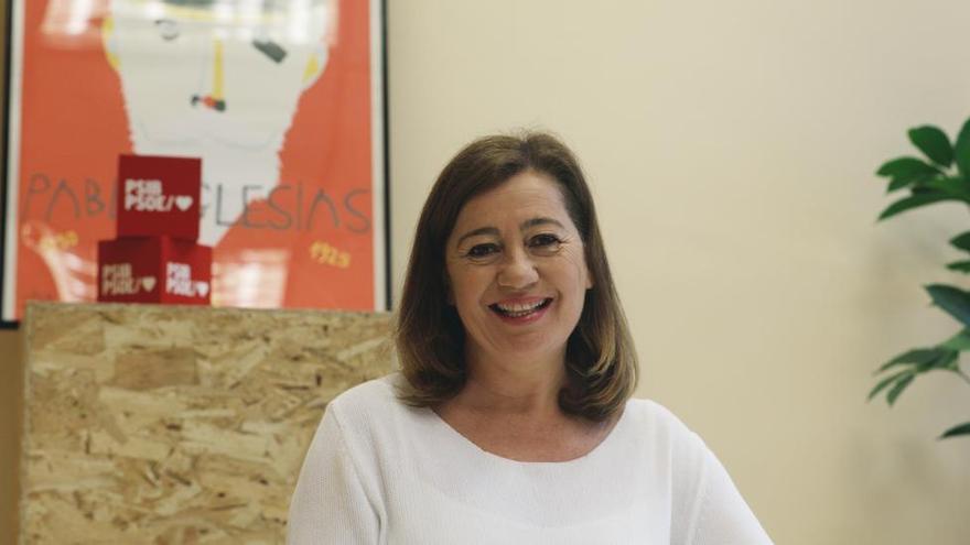 Francina Armengol será la cabeza del lista del PSOE al Congreso por Baleares