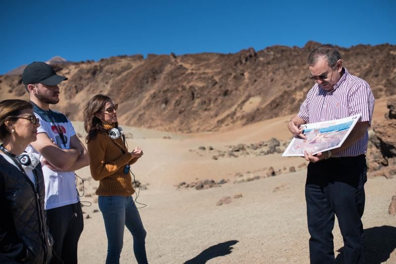 El Teide visto con gafas de realidad virtual