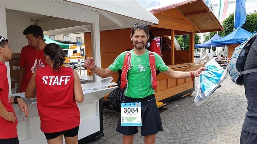 Ximo Marco, primer español en la Cortina Trail