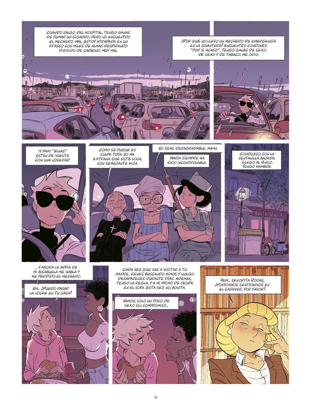 Página de 'Soy un ángel perdido'.