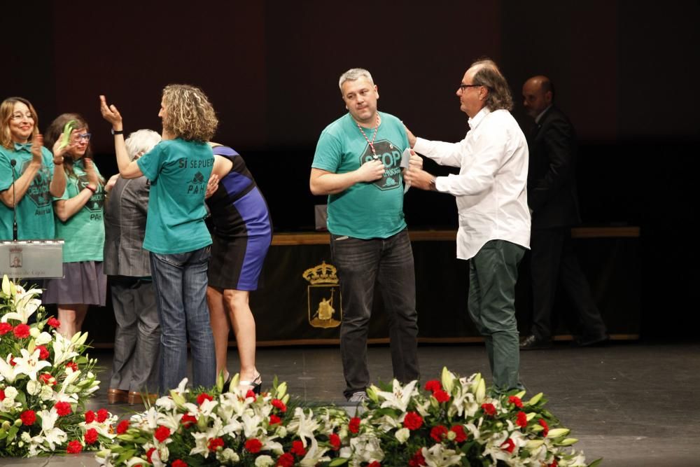 Entrega de las distinciones del Ayuntamiento de Gijón