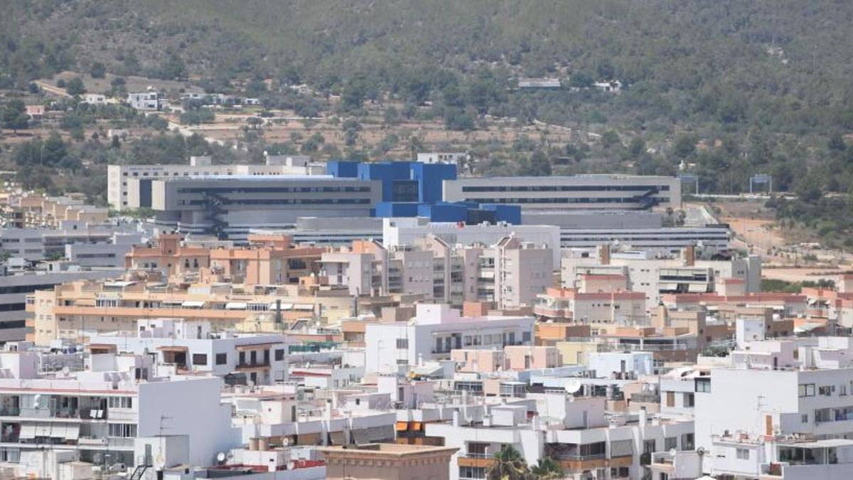Vista de la ciudad de Ibiza.