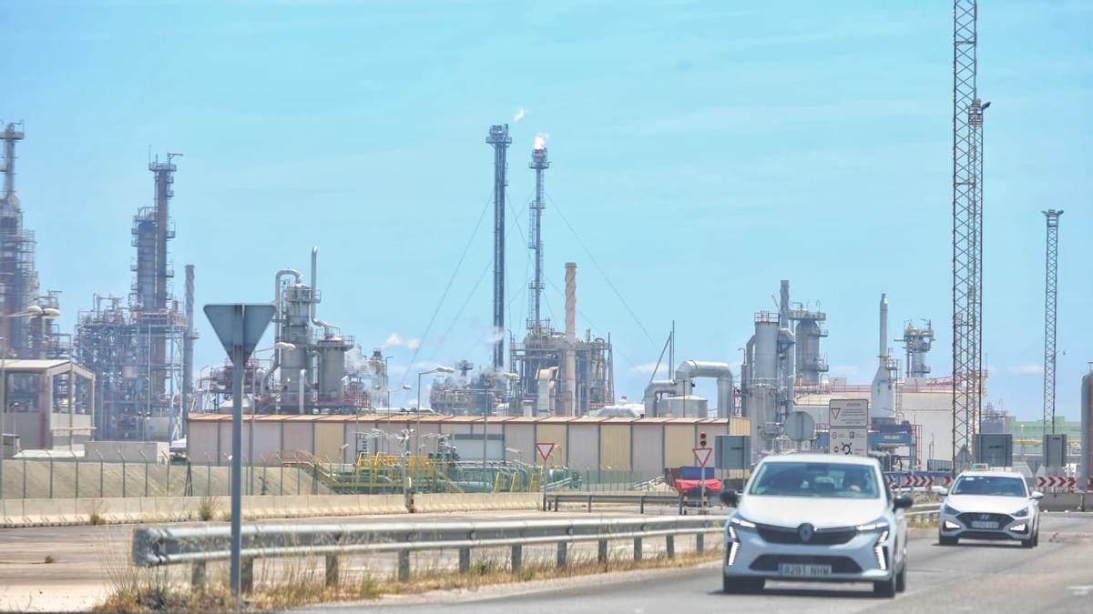 Incidente en la refinería de Castellón