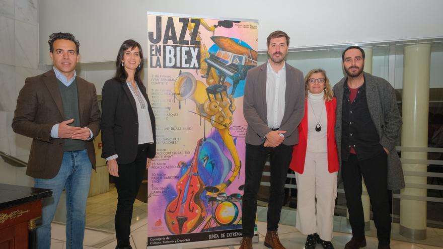 El jazz entra en la Biblioteca de Extremadura por su 20 aniversario