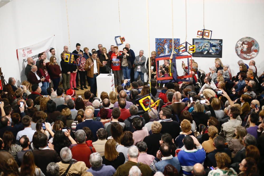 Pedro Sánchez en Castelló