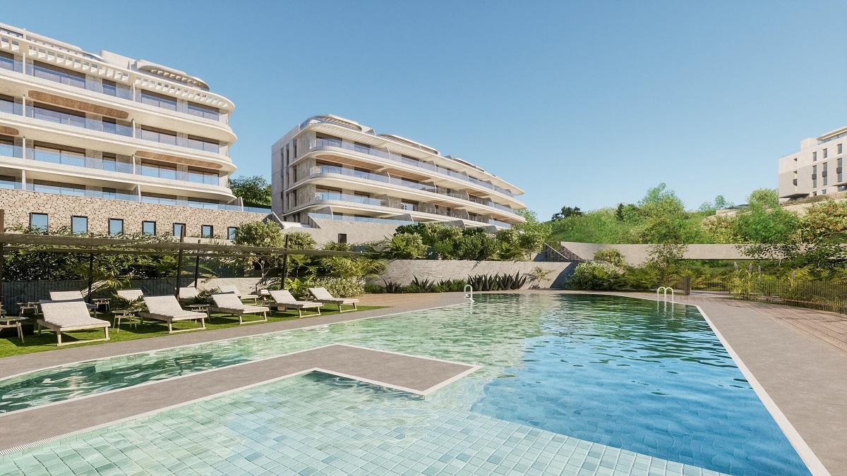 La promoción The Kove que Kronos Home va a desarrollar en Mijas (Málaga).