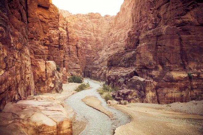 Wadi Mujib, Jordania