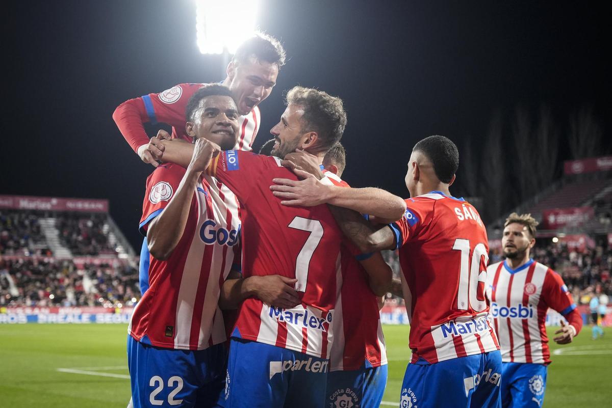 El Girona fue un huracán ante el Rayo Vallecano