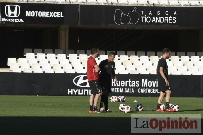 Entreno del FC Cartagena