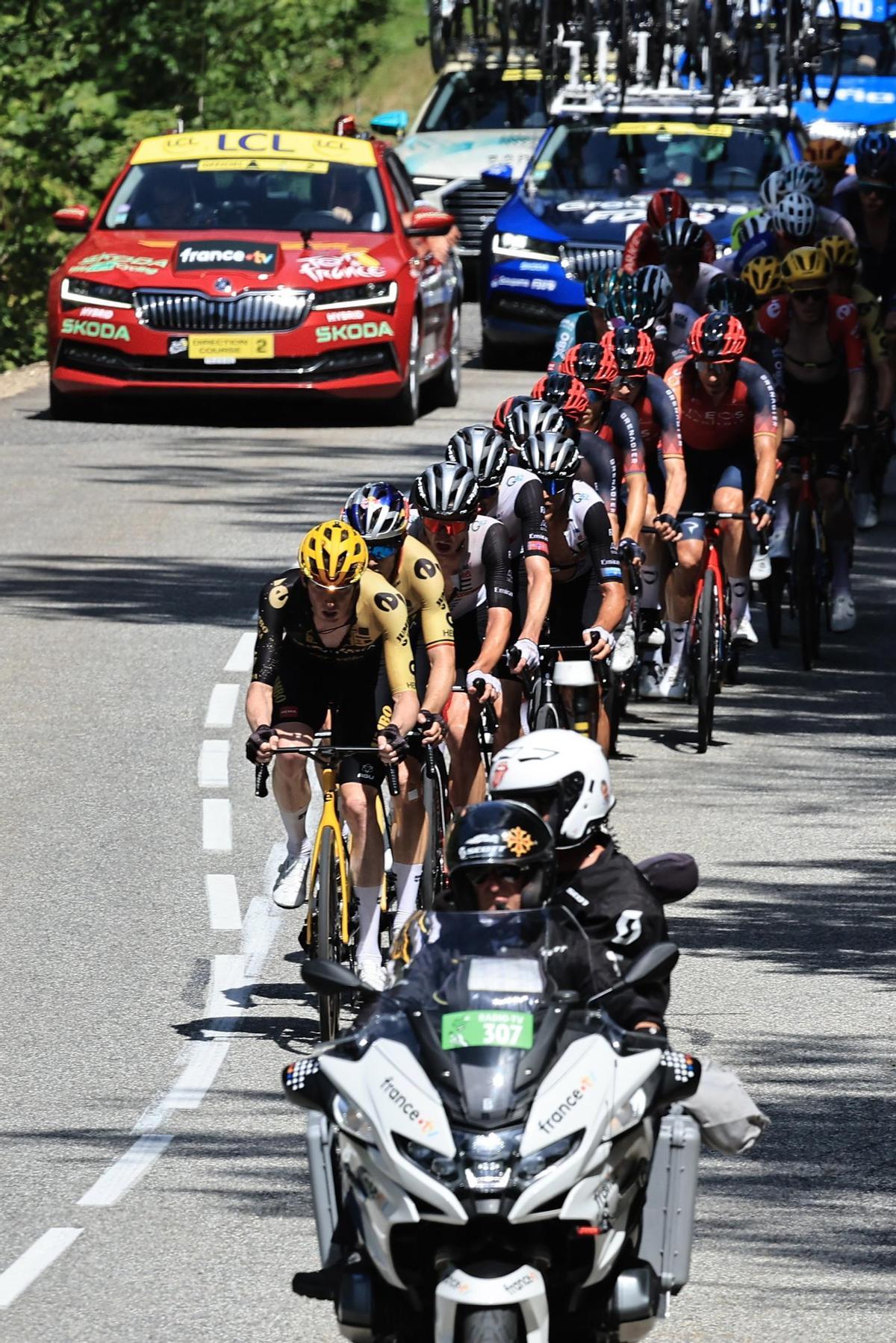 Las mejores imágenes de la etapa 17 del Tour de Francia.