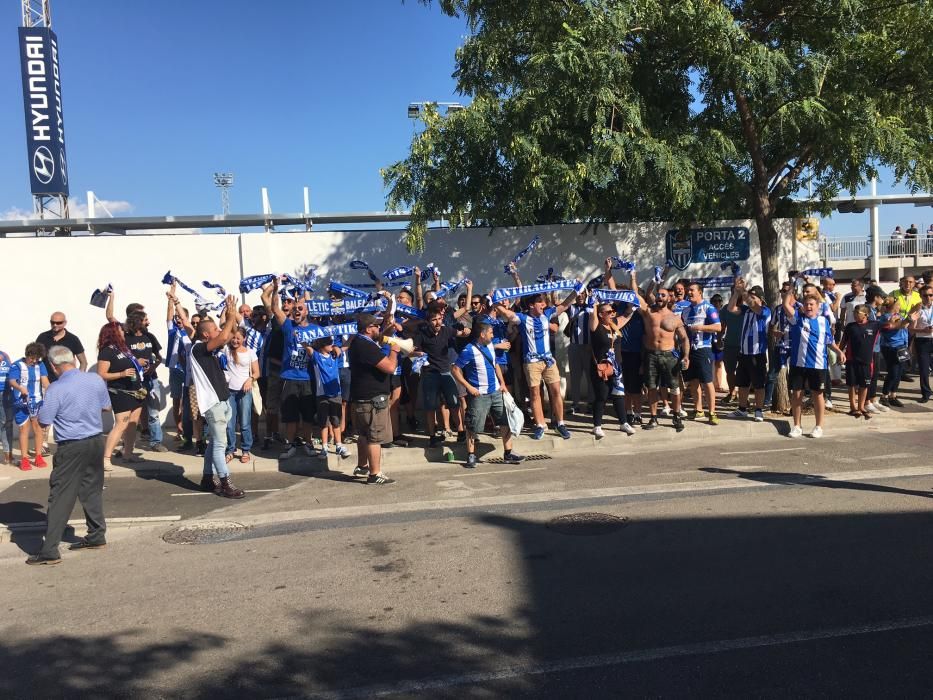 La pasión del derbi Atlético Baleares - RCD Mallorca