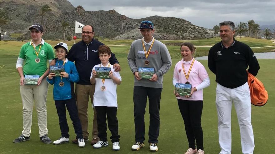 El Aguilón Golf acoge la Liga Juvenil Campbell Lamont