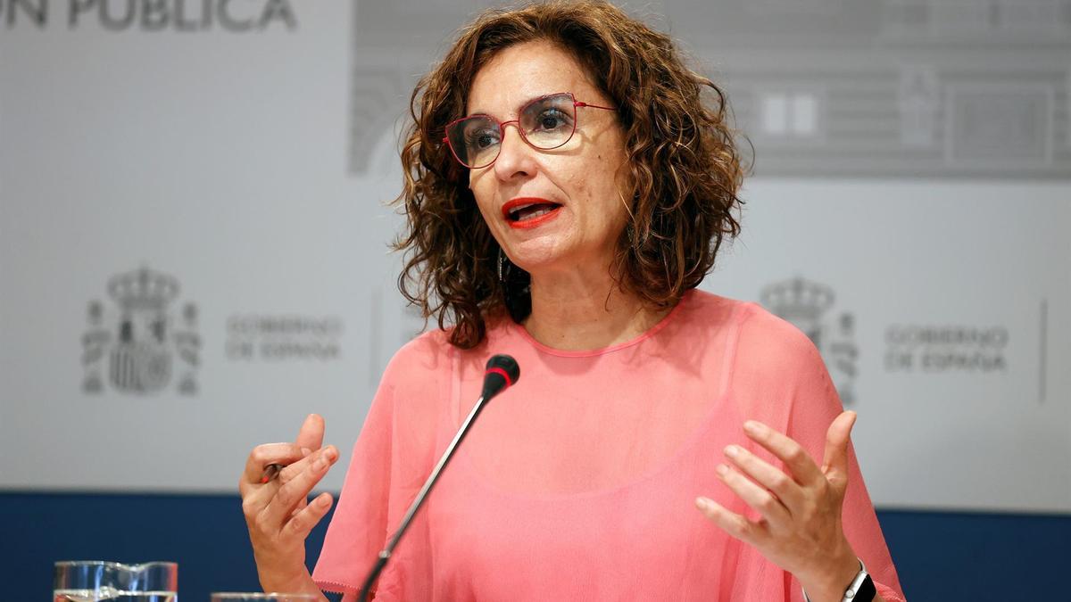 María Jesús Montero, in a file image.