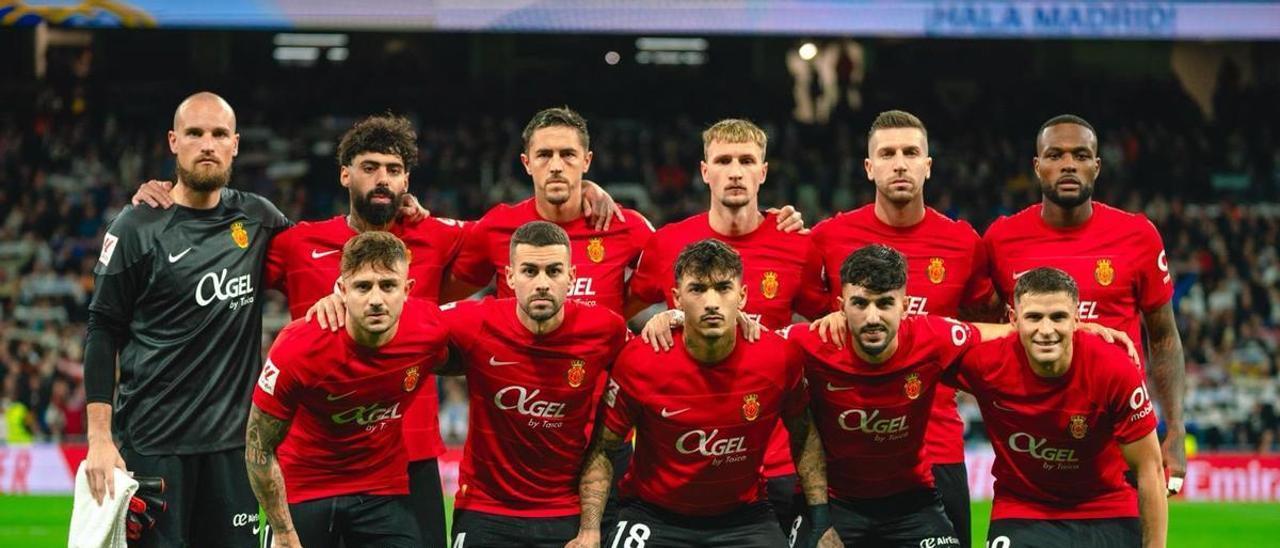 Once del Mallorca que jugó en el Bernabéu.